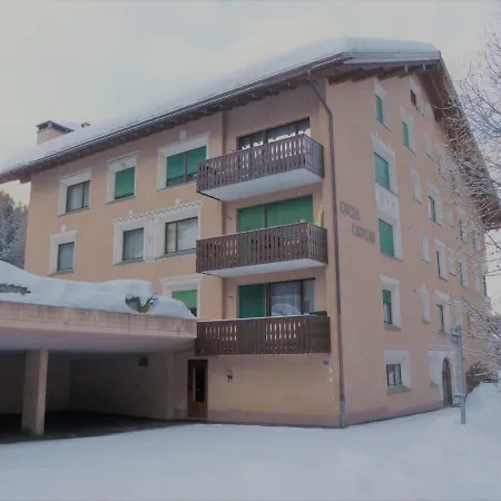Appartement Curtins 16 à Pontresina Extérieur photo